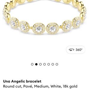 Swarovski Gold Una Angelic Bracelet